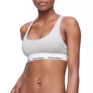 2/$6 🎽 Gray Calvin Klein Sports Bra 🎽
